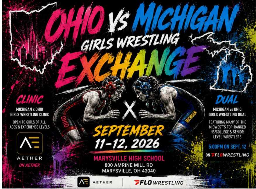 Ohio vs Michigan Girls Wrestling Exchange
